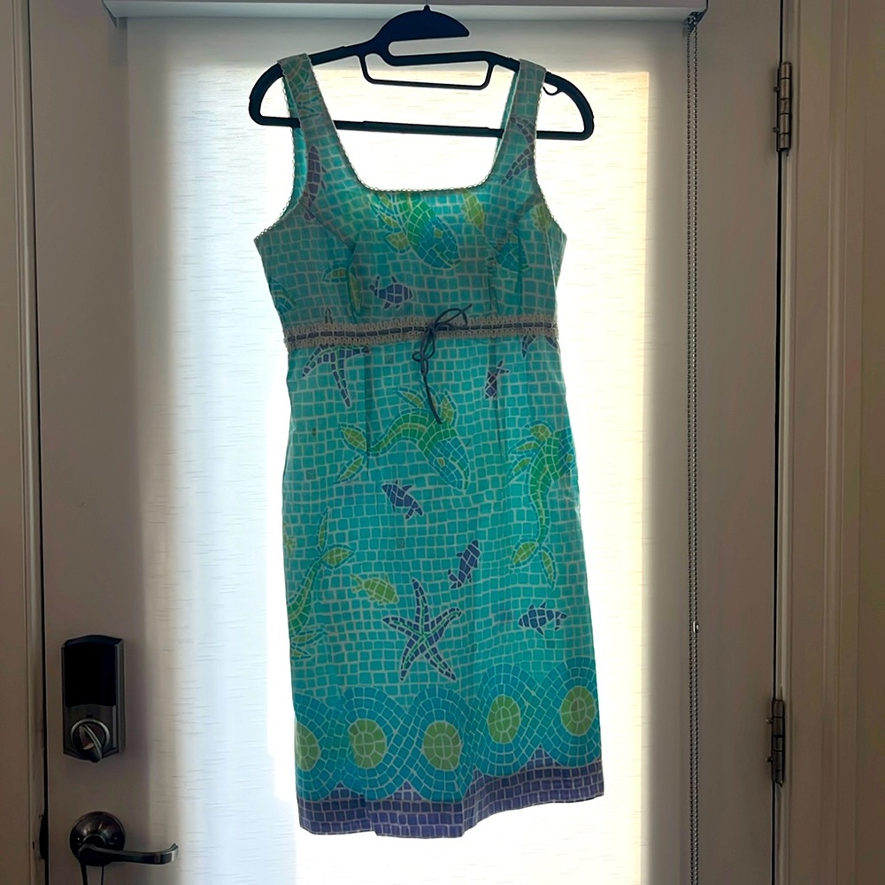 Lilly Pulitzer Cotton dress with lace detail